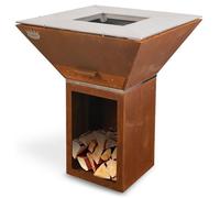 Barbecue brasero plancha Acier Corten Colorado Clementi