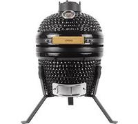 LIVOO Barbecue à charbon DOC283 céramique 27 cm Kamado Noir