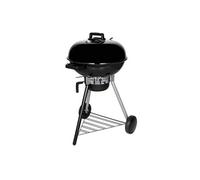 Somagic - Barbecue charbon texas d57cm acier emaille couvercle 2 grilles cuisson 318570