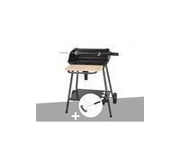 Barbecue charbon Bergamo Somagic + Brosse En T