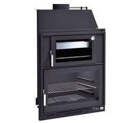 Barbecue charbon bois avec four et portes FM BH-180 HP à encastrer