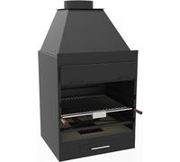 Barbecue charbon bois FM BF-60 à poser ou à encastrer