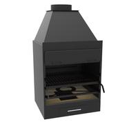 Barbecue charbon bois FM BF-60 à poser ou à encastrer