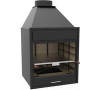 Barbecue charbon bois FM BF-70 à poser ou à encastrer