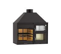 Barbecue charbon bois FM FUSION 160 avec four