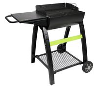 Barbecue charbon COOK'IN GARDEN TONINO 50 noir sur chariot 50 cm