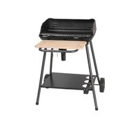 Barbecue à charbon de bois avec fonction rôtissoire - Noir - 70 x 79 x 86 cm