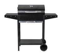 Barbecue charbon de bois "Bizon" - 119 x 50 x 101 cm - Noir