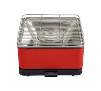 Barbecue Charbon de bois Feuerdesign Teide 34 cm Rouge