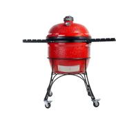 Barbecue Charbon de bois Kamado Joe Série I Big Joe 147 cm BJ24RH Rouge