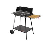 Barbecue à charbon 54,5x38,5cm avec chariot Somagic 37533700f noir G