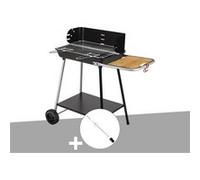 Barbecue charbon Florence Somagic + Kit tournebroche