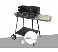 Barbecue charbon Florence Somagic + Pince en inox