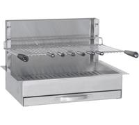 Barbecue charbon Forge Adour Gril encastrable inox 961.66