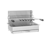 Barbecue charbon Forge Adour Gril encastrable inox 961.66
