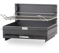 Barbecue Montory encastrable acier noir 61 x 40 cm Le Marquier
