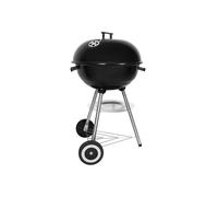 Barbecue Charbon Portable Rond Ø41cm avec Roues & Cendrier - Idéal Jardin, Balcon, Pique-Nique - Cuisson Facile & Saveur Garantie!