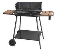 Barbecue au charbon - SOMAGIC - Promenade - Chariot en métal - 2 tablettes latérales - Système TURBOMAGIC