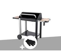 Barbecue charbon Vulcano 3000 + Gant de protection - Somagic