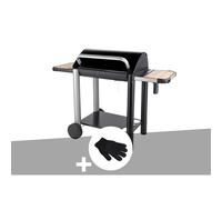 Barbecue charbon vulcano 3000 + gant de protection - somagic
