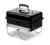 WEBER Barbecue à charbon Go-Anywhere Charcoal - Acier chromé - Noir