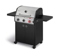 Barbecue Chicago Next 3R Turbo - ENDERS - 3 brûleurs dont 1 Turbo Zone - Grille Switch Grid, 60x42 cm - Tablettes - 10,6 kW