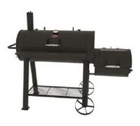 Barbecue Compétition pro Offset Smoker & grill - noir - 132 x 168 x 84cm - de chez Char-Griller noir