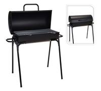 *barbecue cylindrique couvercle 63x33 cm