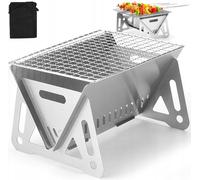 Barbecue de jardin PETIT PORTABLE camping TURQUIE +ETUI ÉPAISSEUR