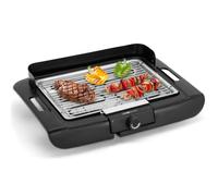 Barbecue de table Clatronic | Barbecue électrique | Balcon & cuisine | Barbecue électrique avec pare-vent | Barbecue avec grille chromée | Barbecue de table avec boîtier Cool Touch | BQ 3841