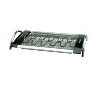 Barbecue de table électrique ARIETE Churrasco Grill - 2000W - Surface de cuisson 44,5 x 27,3 cm - Noir