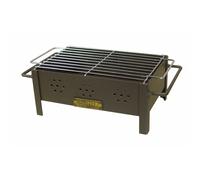 Barbecue de table grille galvanisée 31x21x14cm imex el zorro