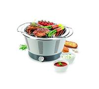 Barbecue de table Tescoma Party Time acier inoxydable gris 41.5x 36.5x 22.5cm Gris G