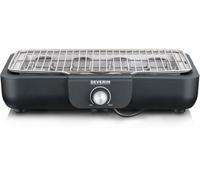 Severin Barbecue de table PG 8554 – filaire, réglage continu de la température, noir/argent