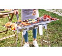 Barbecue de table pliable au charbon de bois InnovaGoods : BearBQ