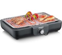 Barbecue Électrique 2 300 W Avec Grille Inox, Barbecue De Table Avec Surface De Cuisson De 37 X 29 Cm, Gril De Table Avec Bac À Eau Pour Utilisation En Intérieur Et Extérieur[IND6231391]