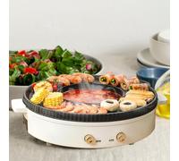 Barbecue électrique 2-en-1 Hot Pot & Grill