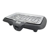 TM Electron TMPGR010 Barbecue électrique de bureau, 2 300 W, 873 cm² de surface, système anti-fumée avec eau avec 5 niveaux de