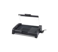 Rosenstein & Söhne – Barbecue électrique de table – 1650 W – Noir – Céramique – 34 x 24 cm