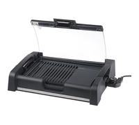 Barbecue électrique de table - ROSENSTEIN & SOHNE - 1650 W - Noir - Céramique - 34 x 24 cm