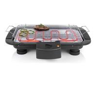 Tristar Barbecue électrique de table BQ-2813 38 x 22 cm 2000 W Noir 410510