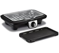 TEFAL BBQ ELECTRIQUE YY3818FB EASYGRILL 2 EN 1 TABLE AVEC PLAQUE PLANCHA 2100 W