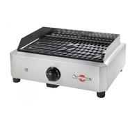 Krampouz Barbecue électrique Mythic - 1700 W - Plaque fonte émaillée 40x25 cm - 4 pers - Noir