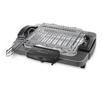 Barbecue Electrique Grillade électrique DELONGHI BQ60.X Double grille 1 900 W Plateau G