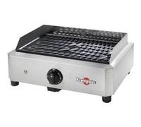 Krampouz Barbecue électrique Mythic - 1700 W - Plaque fonte émaillée 40x25 cm - 4 pers - Noir