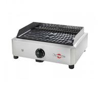 Krampouz Barbecue électrique Mythic - 1700 W - Plaque fonte émaillée 40x25 cm - 4 pers - Noir