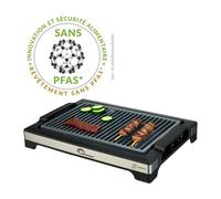 Barbecue électrique Little Balance - Easy Nopifas - Surface De Cuisson 38 X 25 Cm - Revetement Microcéramique Sans Pfas - 2000 Little Balance