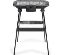 Barbecue électrique - LIVOO - DOM506 - 2200W - 2 en 1 - Thermostat ajustable - Noir
