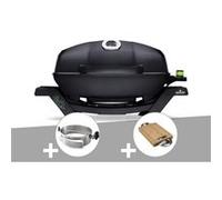 Barbecue électrique Napoléon Travel Q PRO285E + Rôtissoire + Planche à découper