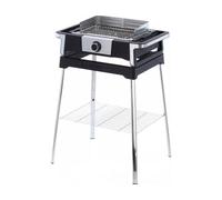 SEVERIN PG 8118 SENOA DigitalBOOST S - Barbecue gril -électrique - 996 cm ² - thermomètre intégré - noir / argent